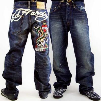 Men's ed hardy jeans-100